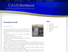 Tablet Screenshot of caio-bordeaux.com
